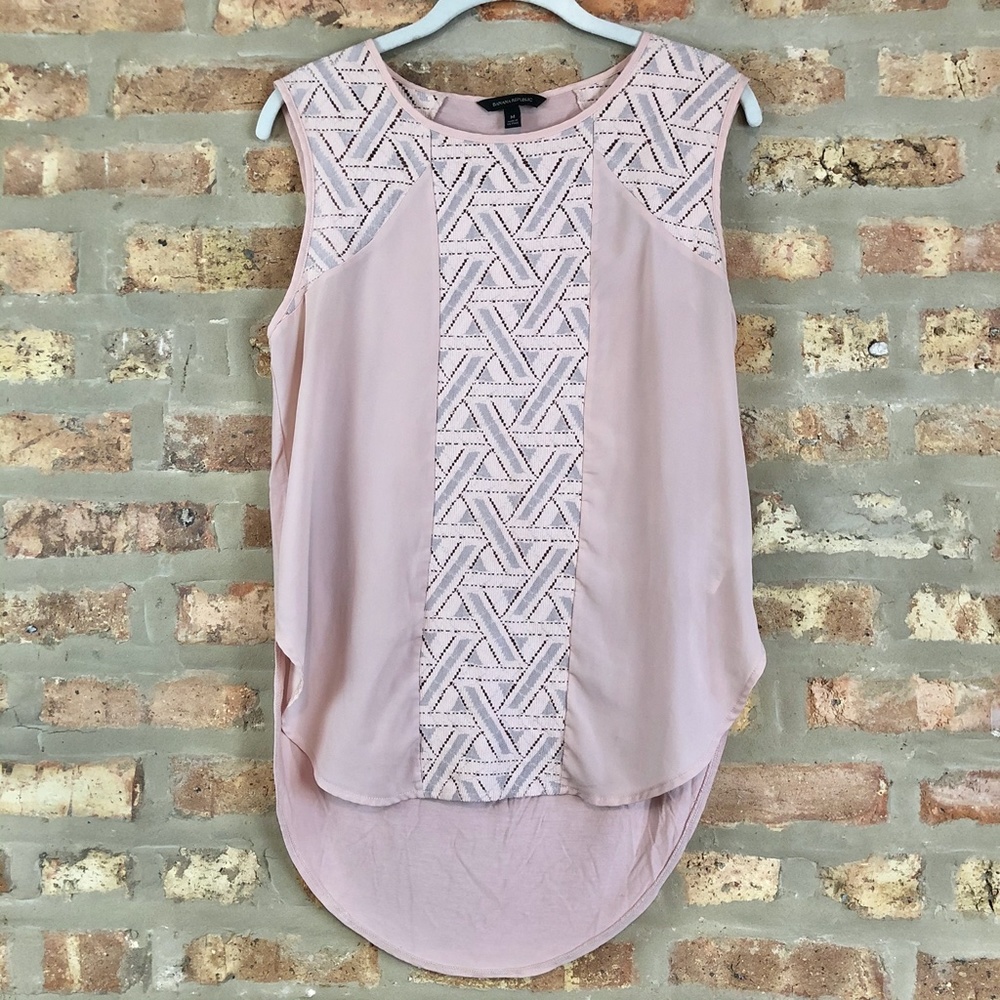 Banana Republic Dusty Rose Tank Medium